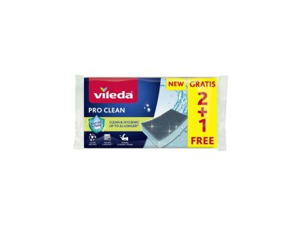 Hubka Vileda Pro Clean, bal 2+1 ks
