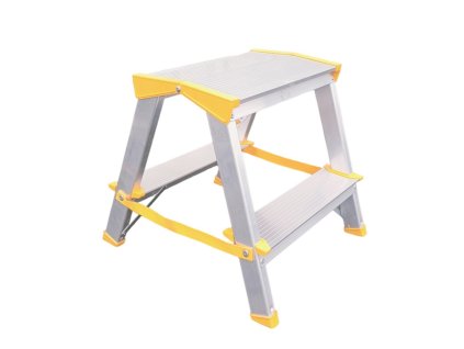 Schodíky obojstranné hliníkové 962 s integrovaným pántom HOBBY*