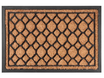 Rohožka MagicHome RBC 178, pred dvere, FishScales, 40x60 cm, guma/kokos