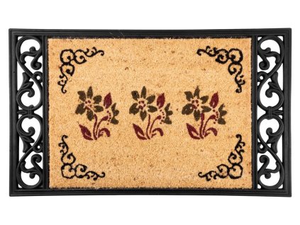 Rohožka MagicHome RCP 126, pred dvere, Country, 45x75 cm, guma