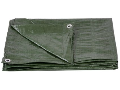 Plachta Tarpaulin Light 4x6 m, 65 g/m, zakrývacia, zelená, s okami