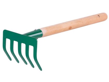 Hrabličky záhradné Strend Pro Herrison 9372B, 5 zubé, s násadou, hrable, ručné