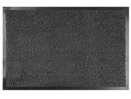 Rohožka MagicHome CPM 304, pred dvere, 40x60 cm, čierna/šedá