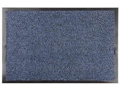 Rohožka MagicHome CPM 305, pred dvere, 40x60 cm, čierna/modrá
