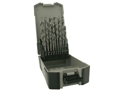Sada vrtákov Strend Pro 4241, do kovu, 19 diena, 1-10 mm, HSS, DIN-338