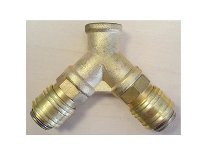 Rozdvojka na vzduch na kompresor Airtool YQ-1 • 3/8", Ms