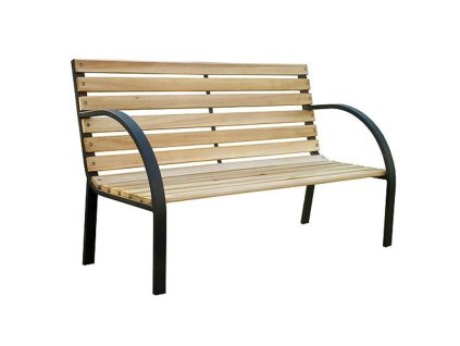 Lavička záhradná EVERILD, 125x55x75 cm