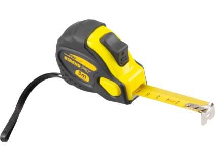 Meter Strend Pro WorkTiger 6E, 3 m, 19 mm, zvinovací, AutoStop, pogumovaný