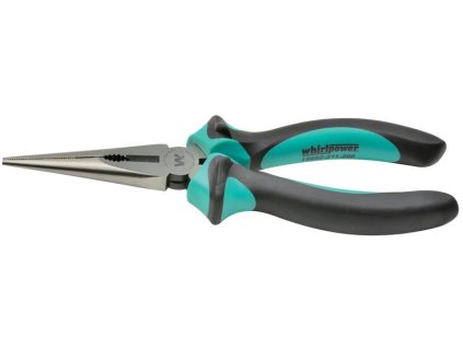 Kliešte Whirlpower® 15602-211 200 mm, s dlhým nosom, Cr-V, Satin, DIN5745