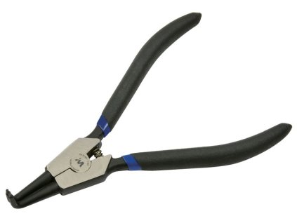 Kliešte Whirlpower® 15618-02 180 mm, na poistné krúžky, vonkajšie zahnuté, Cr-V