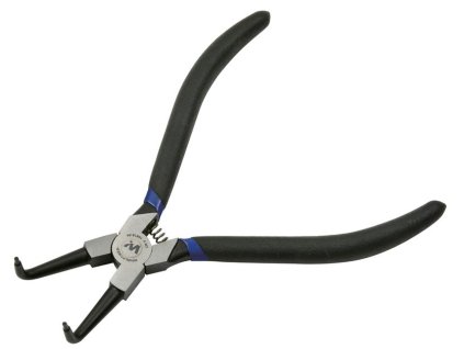 Kliešte Whirlpower® 15618-04 170 mm, na poistné krúžky, vnútorné zahnuté, Cr-V