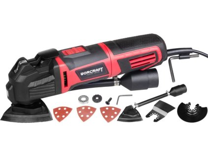 Nástroj Worcraft MF-300, 300 W, 10.000-18.500 rpm, multifunkčná brúska