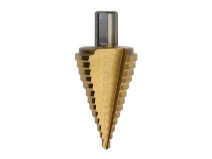 Vrták Strend Pro Industrial stupňovitý SD651, 5-35 mm, TiN, HSS 6542 rovný, do kovu