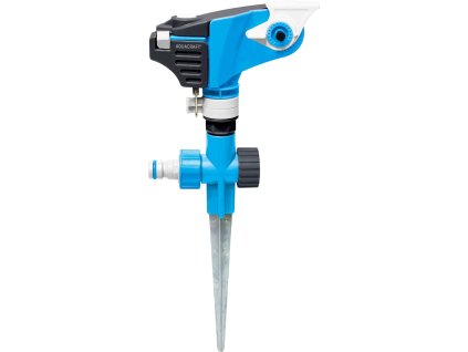 Rozprašovač, rotačný AQUACRAFT® 260220, Impulzný zavlažovač, premium, hrotový, Alu
