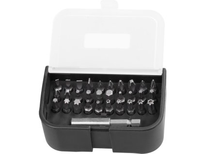 Sada bitov YF40055, Cr-V, 31 dielna + nástavec