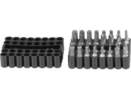 Sada bitov Strend Pro BSY413, 33 dielna, Cr-V