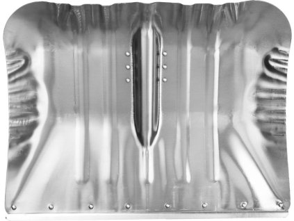 Odhrňovač KOVOS Alu, 490x370 mm, hliníková lopata na sneh, odhŕňač, bez násady