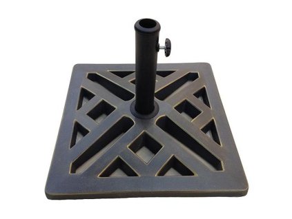 Stojan LEQ PARKER, 14 kg, kovový, 45 cm, na záhradný slnečník/dáždnik