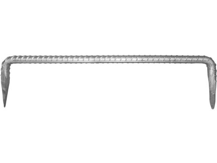 Svorka tesárska H03, 250x10 mm, Zn, kramľa