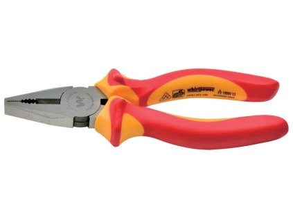 Kliešte Whirlpower® 15701-321 200 mm, elektrikárske, kombinované, VDE 1000, DIN5746