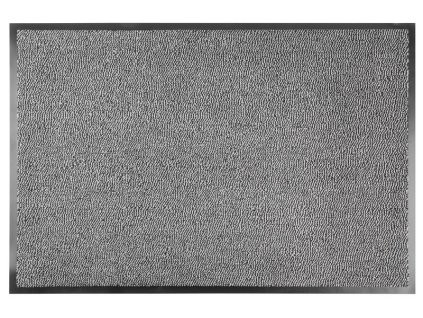 Rohožka MagicHome, pred dvere, 60x90 cm, čierna/sivá