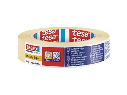 Páska tesa® PRO, maliarska, maskovacia, lepiaca, 25 mm, L-50 m