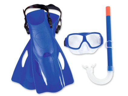 Súprava Bestway® 25019, Hydro-Swim Freestyle Snorkel, sada, šnorchlovacia, okuliare na potápanie s plutvami