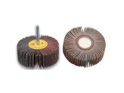 Kotúč KONNER FW803, 80x30 mm, P080, lamelový, na stopke, do vŕtačky