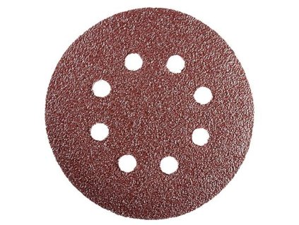 Výsek KONNER D38, 125 mm, P120, s otvormi, brúsny, okrúhly, bal. 10 ks