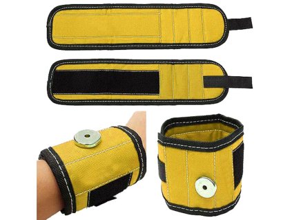 Držiak pás na ruku Strend Pro , 12x9x2,5cm, na zápästie, magnetický, na skrutky