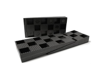 Klinok MA6655, 14x43x95 mm na montáž okien a dverí, plastový