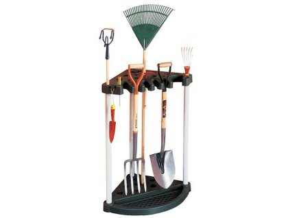 Stojan Keter® 17361063, na náradie, rohový, čierny