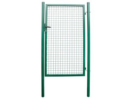 Brána Strend Pro METALTEC ECO, 1000/1500/50x50 mm, zelená, jednokrídlová, záhradná, ZN+PVC, RAL6005