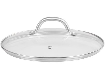 Pokrievka MagicHome Copper Line, sklenená, 28 cm