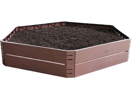 Záhon Strend Pro RB083, 132x25 cm, 250 lit., PP, 6-dielny, vyvýšený