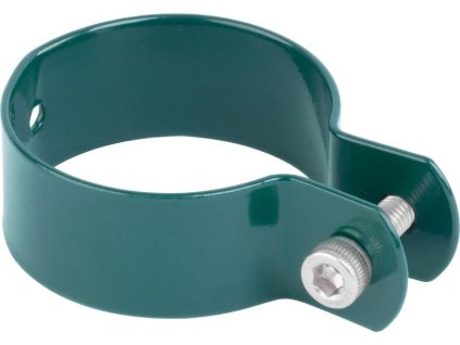 Objímka Strend Pro,METALTEC FA005, 48 mm, zelená, na okrúhly stĺpik, RAL6005