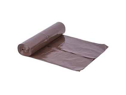 Vrecia ROLO MagicHome, 120 lit., recyklačné, hnedé, bal. 15 ks, extra strong, 50 µm