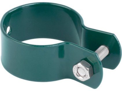 Objímka Strend Pro METALTEC FA005, 38 mm, zelená, na okrúhly stĺpik, RAL6005