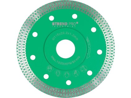 Kotúč Strend Pro Industrial 115x22.2x1.2 mm, diamantový, ultra tenký