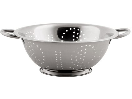 Cedník MagicHome DCB, 24 cm, okrúhle otvory, nerezové cedidlo