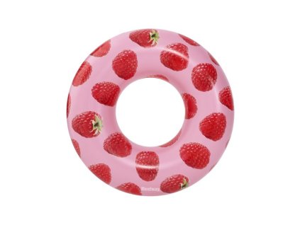 Kruh Bestway® 36231, Scentsational Raspberry, detský, nafukovací, koleso do vody, 119 cm