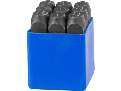 Razidla čísla HR59209, výška číslic 12 mm, 123 9 ks