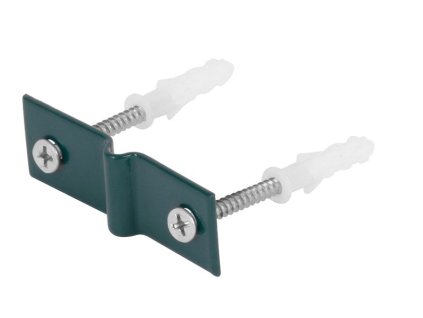 Úchytka Strend Pro EUROSTANDARD, do dreva/steny, na plotový panel, vrátane skrutky a hmoždinky, antracit