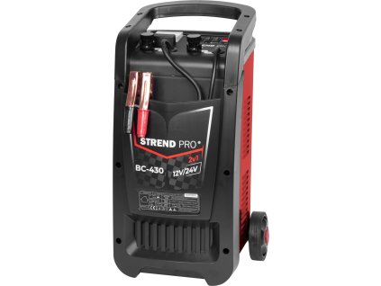 Vozík štartovací Strend Pro BC-430, nabíjací, 12/24V, 30 A, štart 250 A, na autobatérie