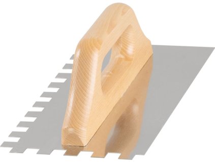 Hladítko Strend Pro Premium, HardWood, drevená rúčka, 270x130 mm, e12 mm, 0,7 mm, nerez