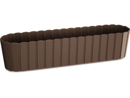 Kvetináč BOARDEE Case 587x144x130 mm, hnedý