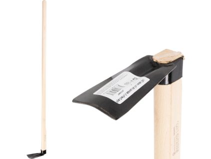 Motyka Strend Pro, Fe, okopávacia, šírka 7 cm, drevená násada 120 cm
