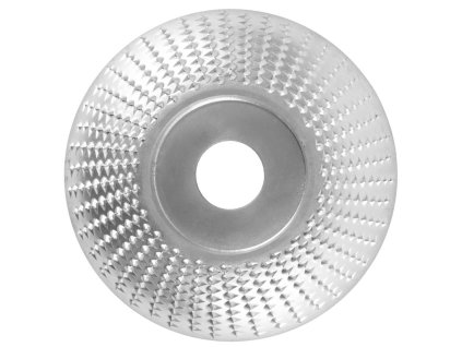 Kotúč Strend Pro, 125 mm, rašpľový na drevo, hrubý, oblý, na uhlovú brúsku