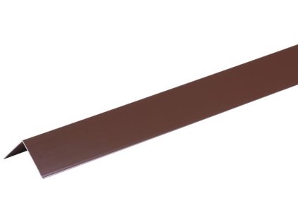 Lišta Strend Pro, Alu 1500x40x0,8 mm, hnedá, 0,8 mm, rohová