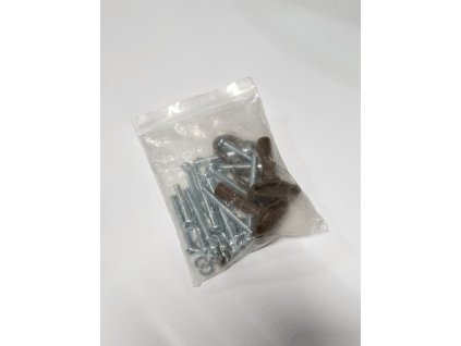 Spojovací materiál pre záhradnú hojdačku LEQ SANDIA, 115x75x110 cm